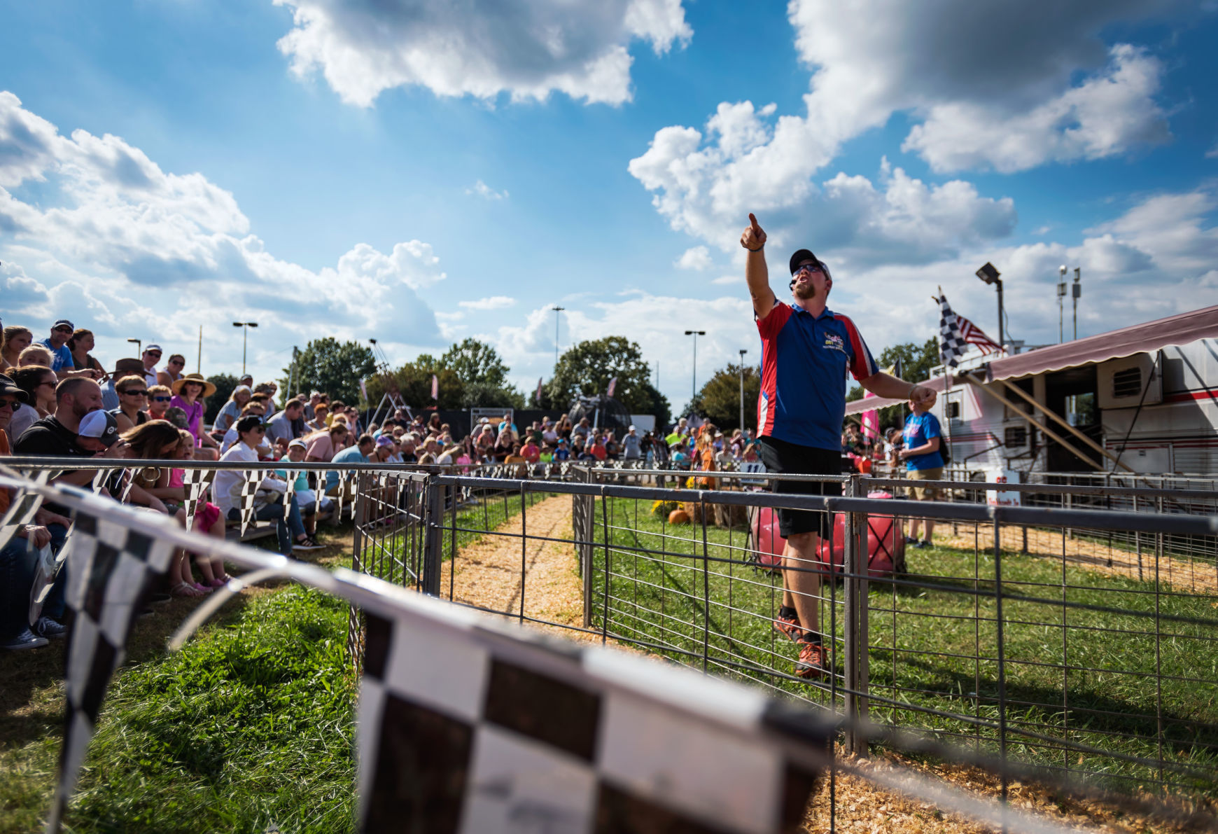 Hogway Speedway Racing Pigs, Ducks and Goats